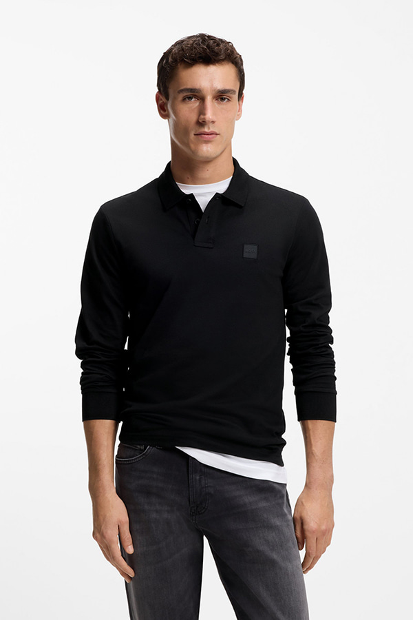 ΜΠΛΟΥΖΑ POLO BOSS - 001 ΜΑΥΡΟ